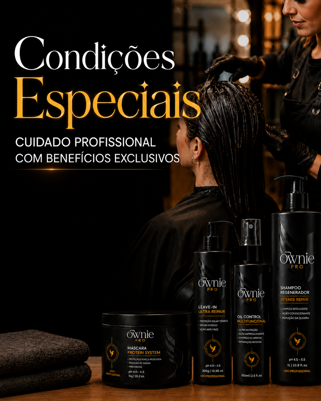 Linha Ownie Pro pronta para o atendimento